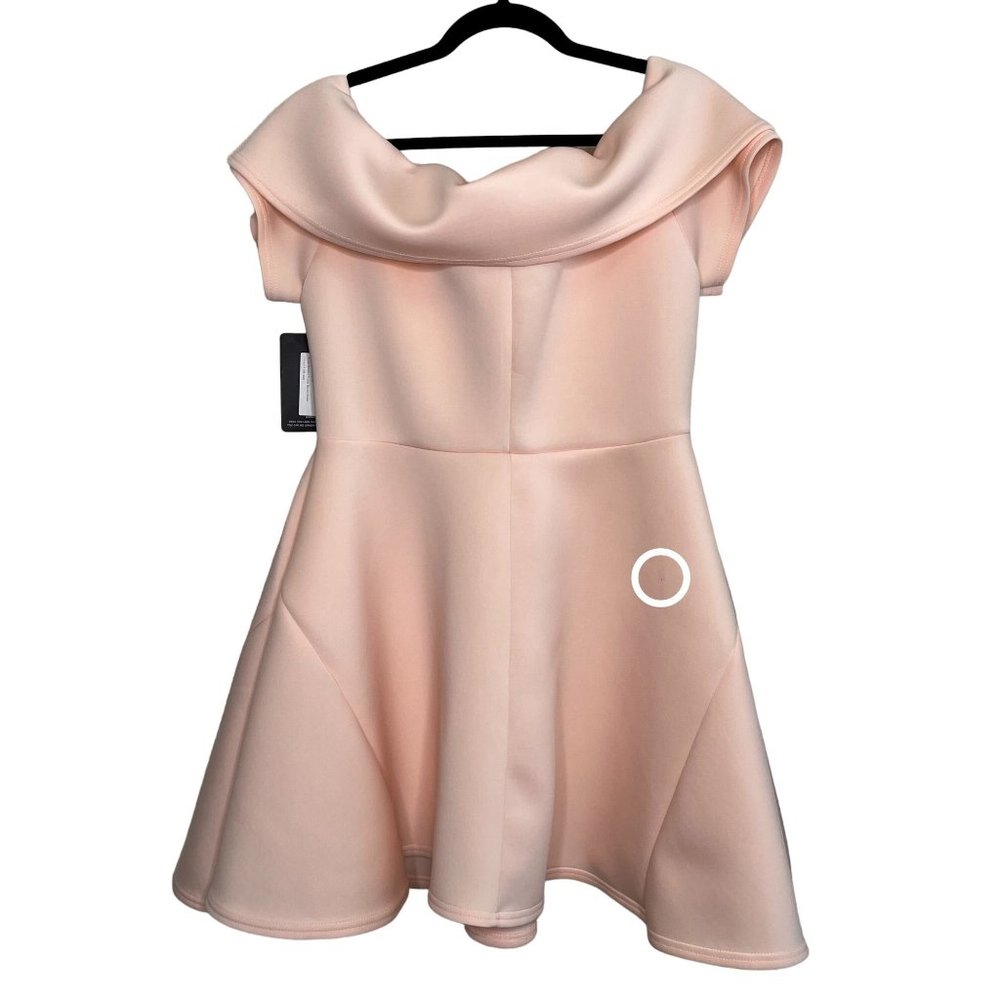 Pretty little things Bardot scuba skater dress size 10 NWT - Picture 7 of 13